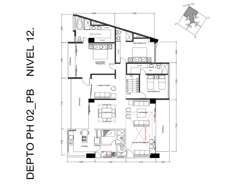 Penthouse de lujo en Guadalajara Penthouse de lujo en Guadalajara