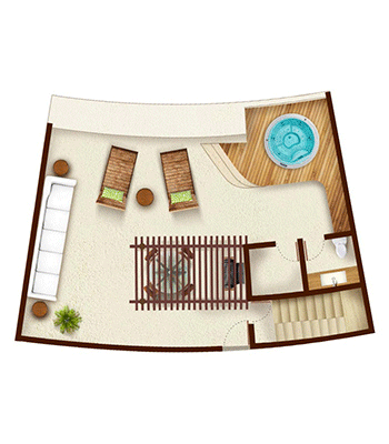 3 Bedrooms Penthouse model H Solarium